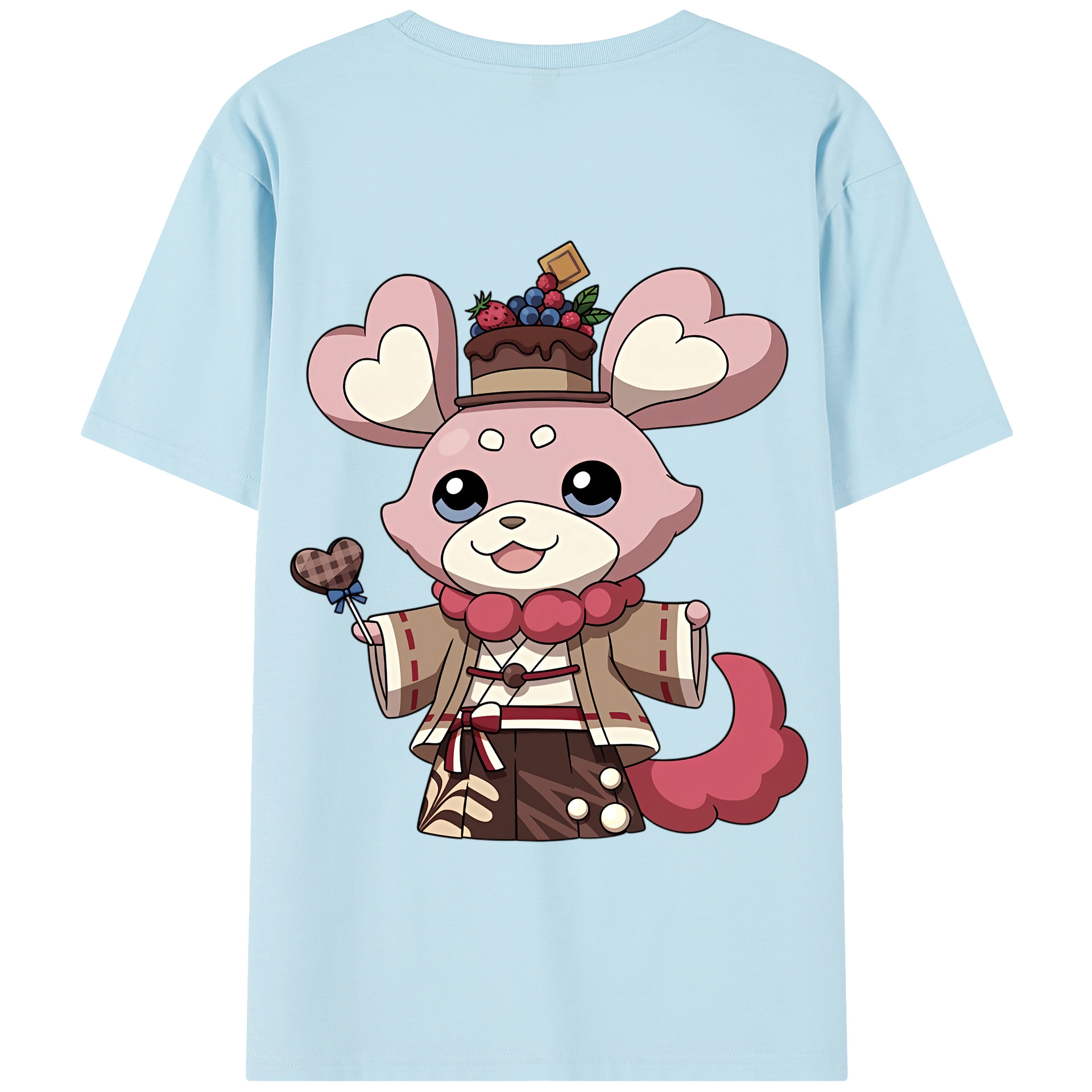 （画像用） 妖怪ウォッチ Yo-kai Watch 綿100％半袖Tシャツ（背面プリント）